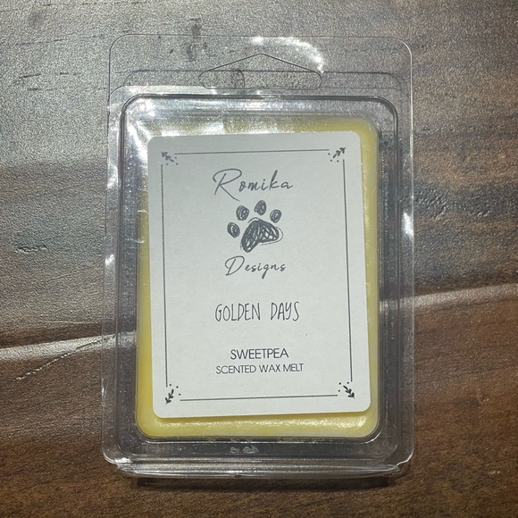Other - Sweetpea Scented “Golden Days” Wax Warmer Melt Candle Floral Dog Pet Themed